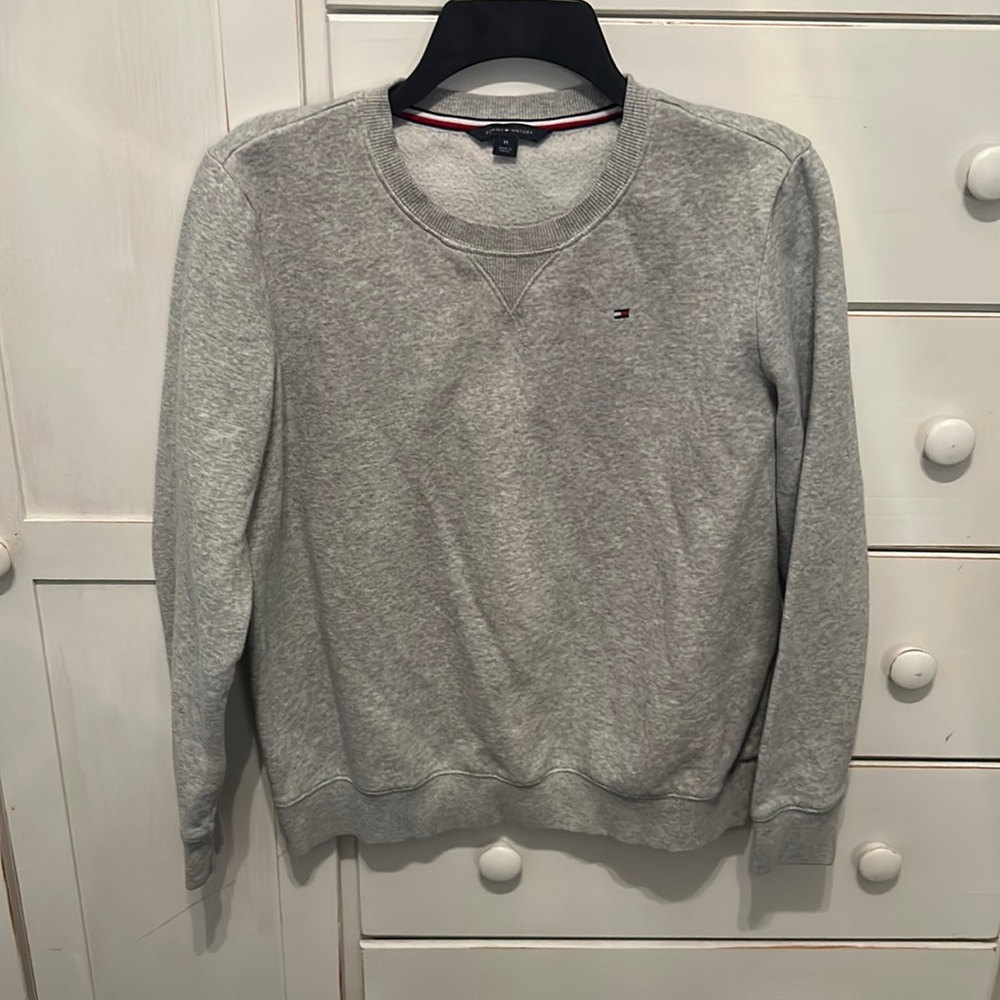 Gray Tommy Hilfiger Sweater